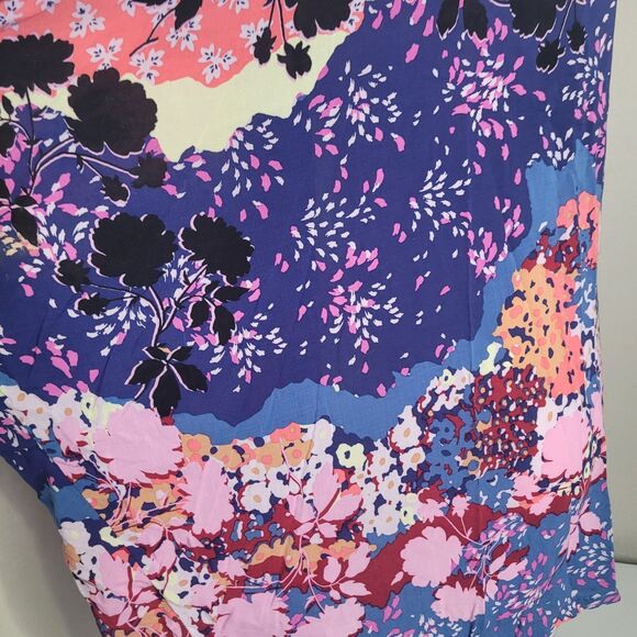 Victoria's Secret XS cardigan kimono floral patchwork sleeveless open front - Picture 7 of 10